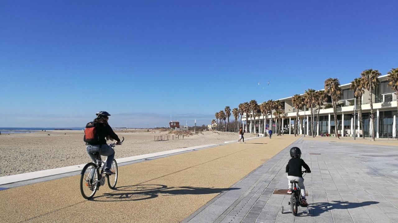 Charmant T2 Les Plages Dorées vue mer + parking Sète Extérieur photo